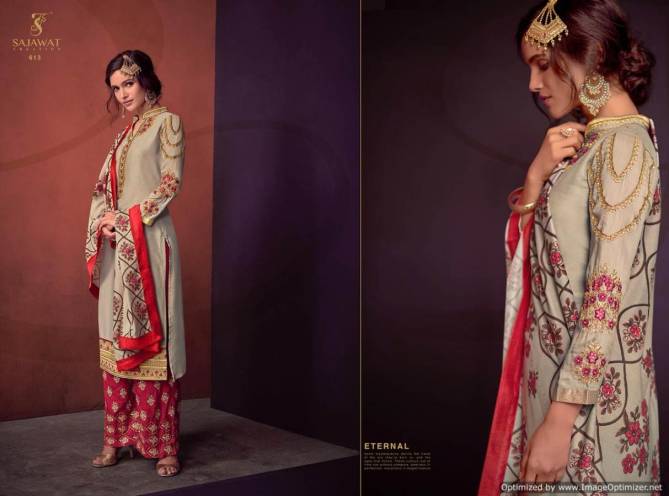 Sajawat Sarthi 3 Heavy Muslin Designer Salwar Suits